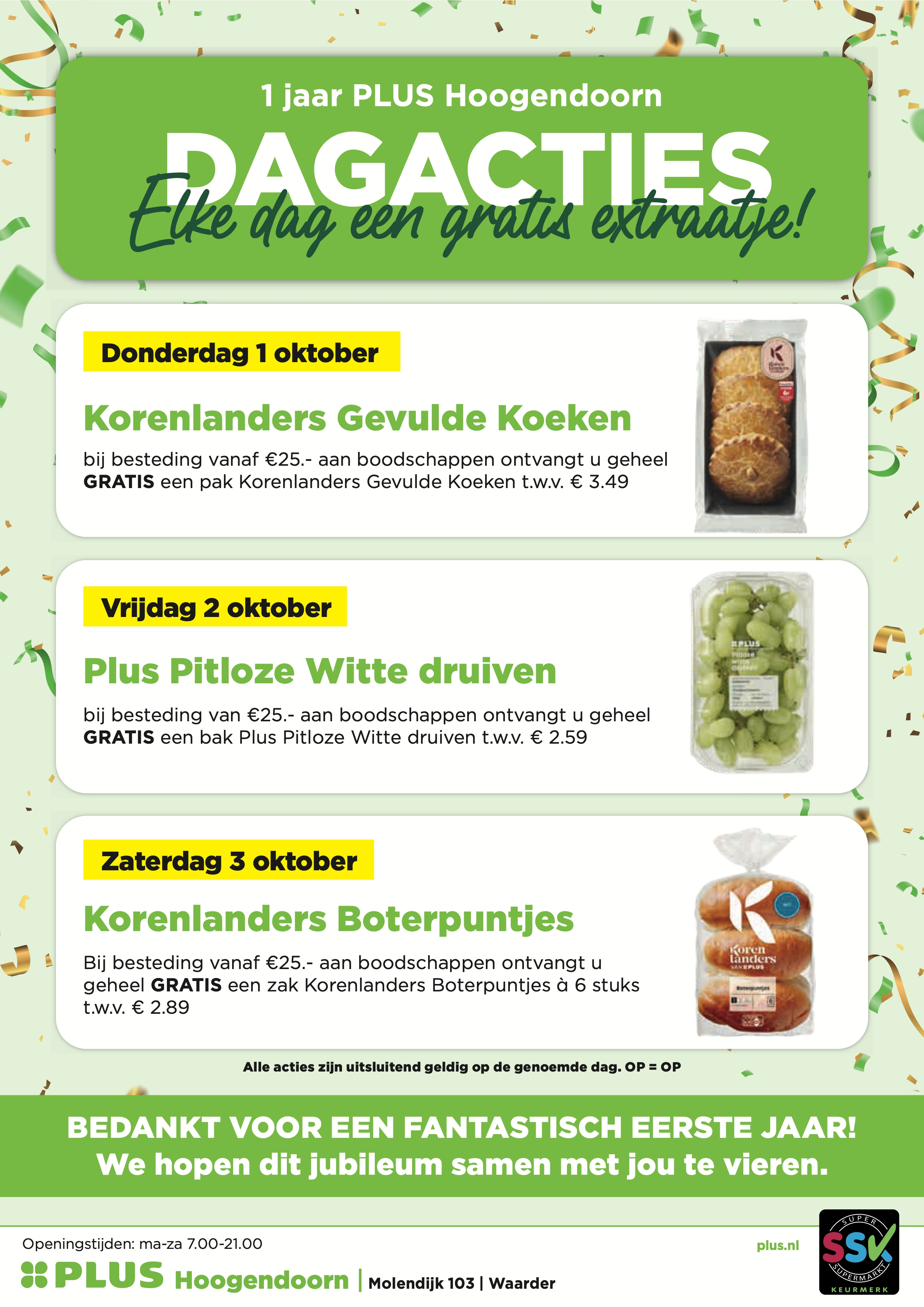 Plus feest