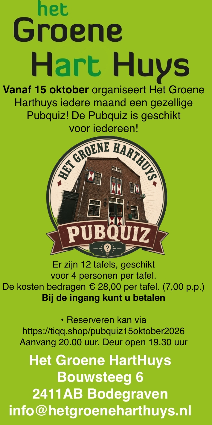 't Groene hart Huys Pub